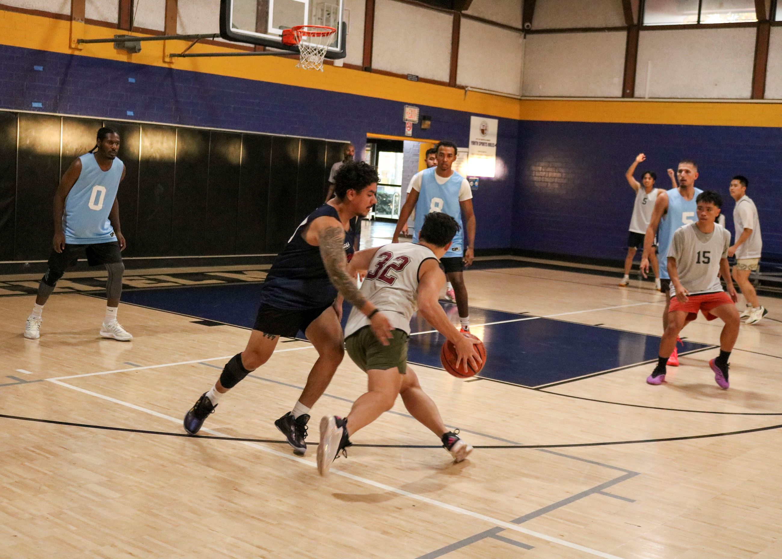 Adult Basketball Players