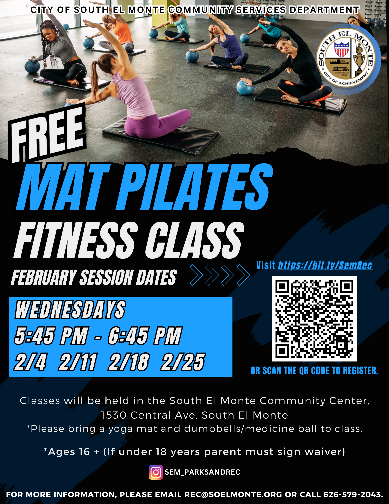 February Mat Pilates