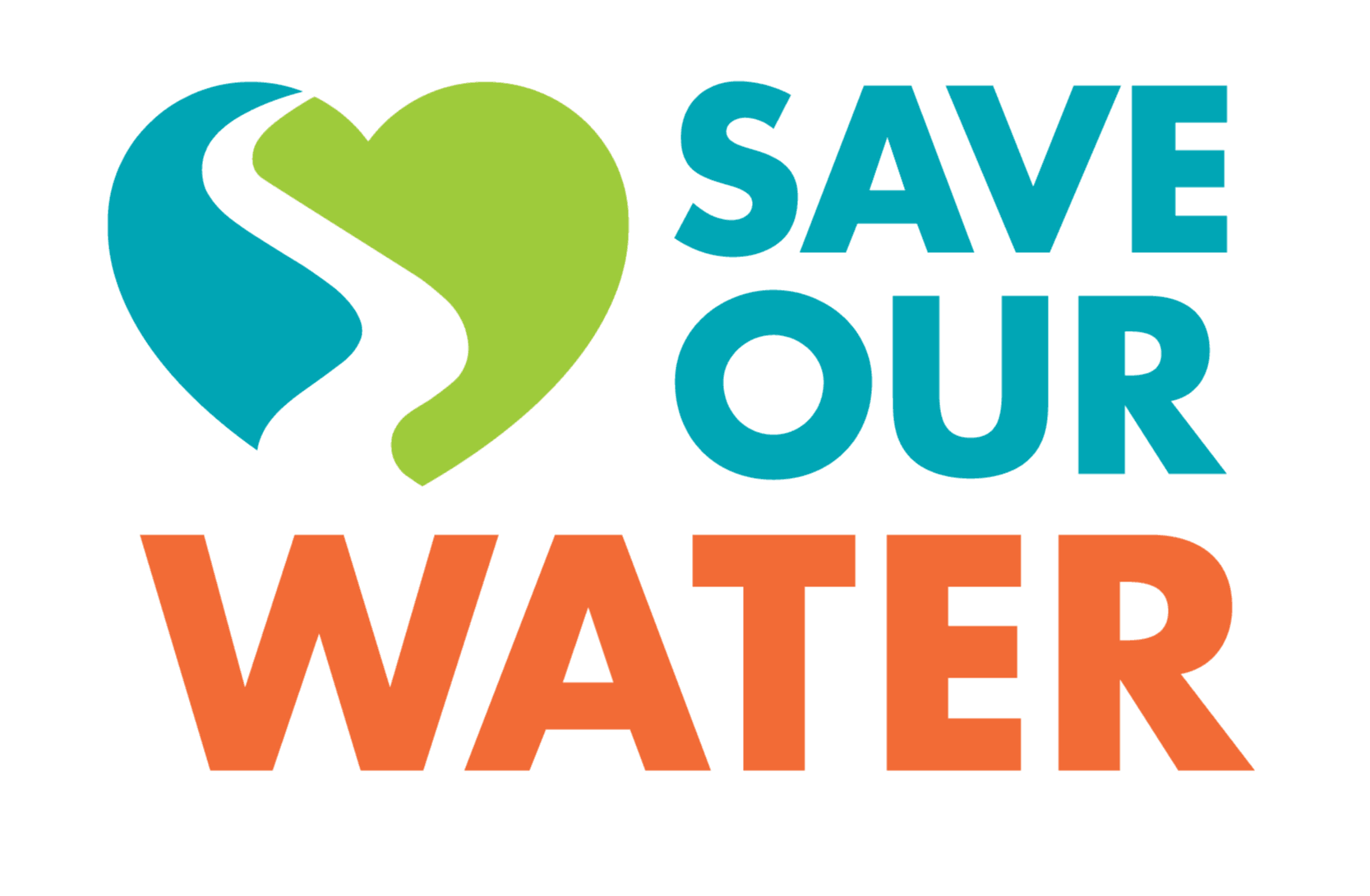 Save our water logo